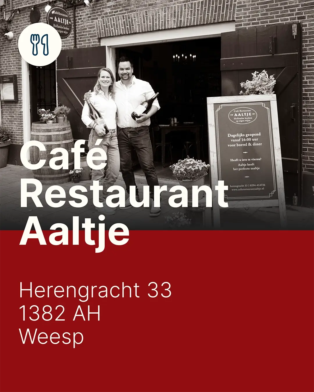 Deelnemer Café Restaurant Aaltje