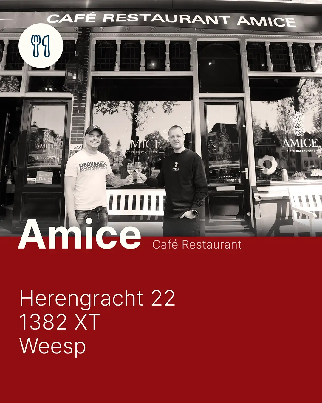Deelnemer Cafe Restaurant Amice