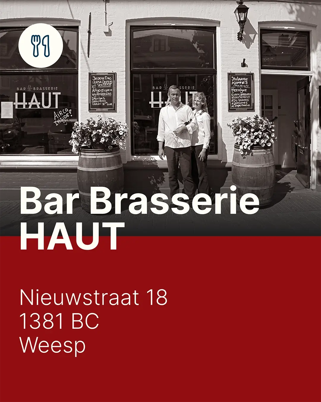 Deelnemer Bar Brasserie Haut