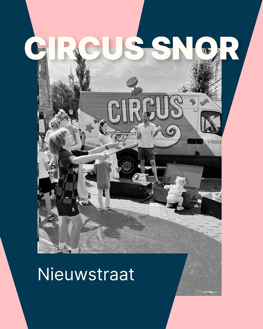 Deelmemer Circus snor